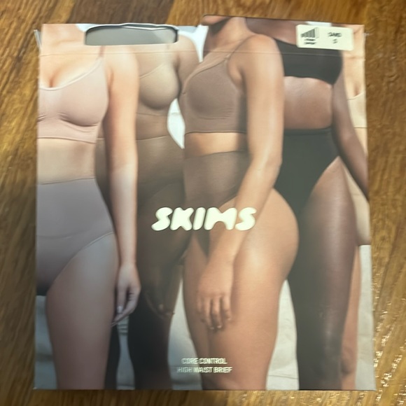 Core control high waist brief sand S. Never warn only have tried on - Picture 1 of 3